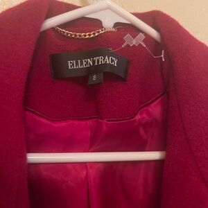 Ellen Tracy Women's Bold Red coat